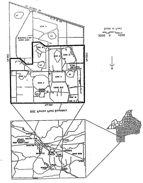 1: Pantex Plant Location and Layout (Source: Batelle Pantex, 1996 ...