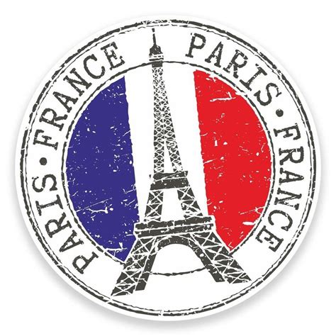 2 x Paris Eiffel Tower France Vinyl Sticker #9271 in 2020 | Laptop ...