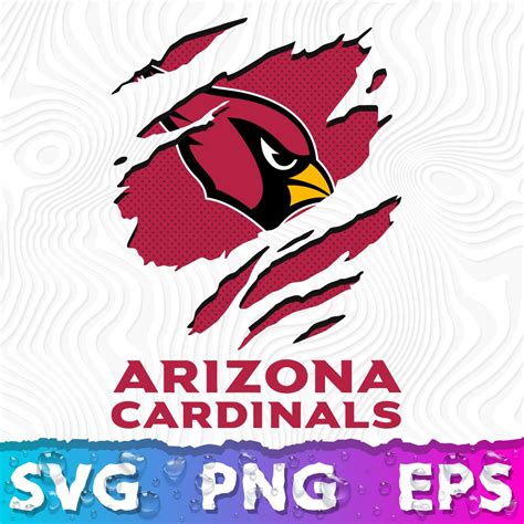 Arizona Cardinals Ripped Logo SVG, Cardinals PNG Logo, AZ Ca - Inspire ...