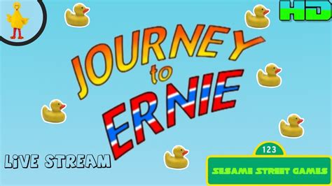 Sesame Street Games Classic Live Stream - Journey to Ernie | Sesame Street HD - YouTube