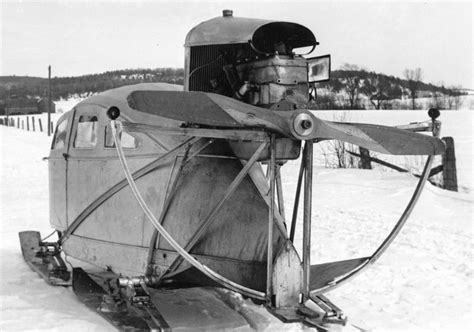 Bombardier Snowmobile owned by Dr. Geggie - 1939 :: Gatineau Valley, Quebec | Canadian history ...