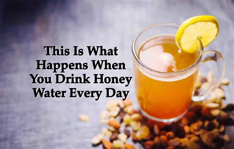 This Is What Happens When You Drink Honey Water Every Day