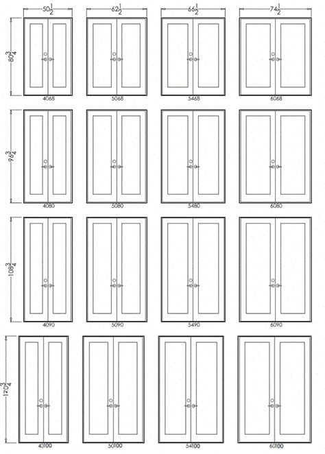 Indoor French Doors | Internal Double Door Sizes | Glass Pantry 20190205 | French door sizes ...