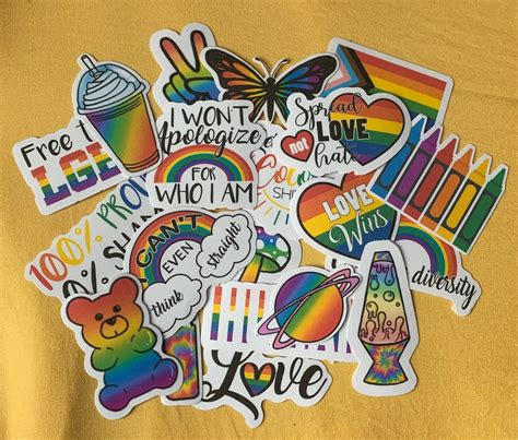 Pride Sticker Pack | Etsy