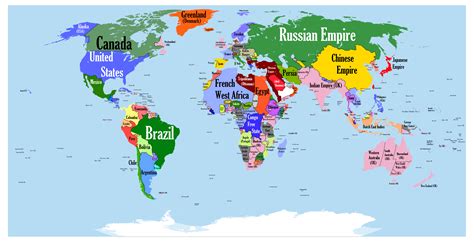 The World in 1900 [5146 × 2631] : r/MapPorn