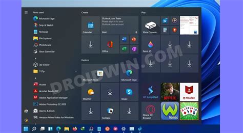 How to Get Back the Windows 10 Start Menu on Windows 11 - DroidWin