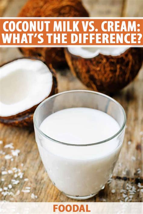 The Difference Between Coconut Milk and Coconut Cream | Foodal