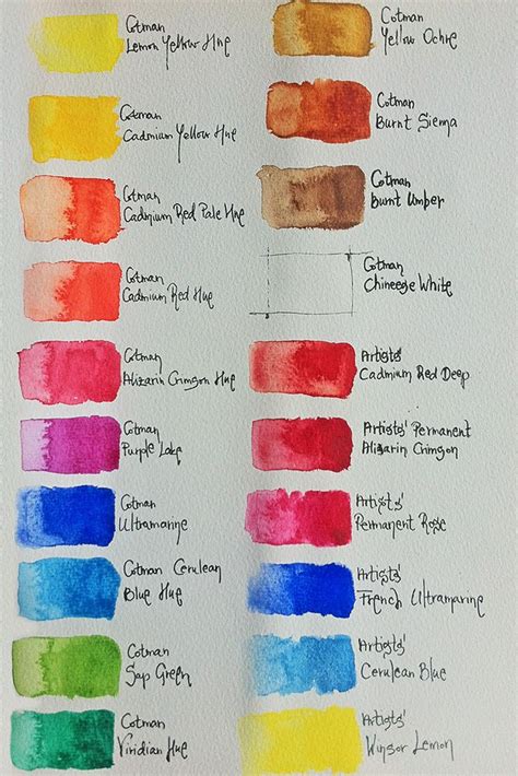 Winsor and Newton watercolours | Winsor and newton watercolor, Loose ...