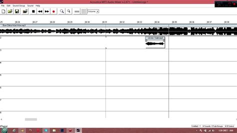 acoustica mixer cut songs in Acoustica MP3 Audio Mixer - YouTube
