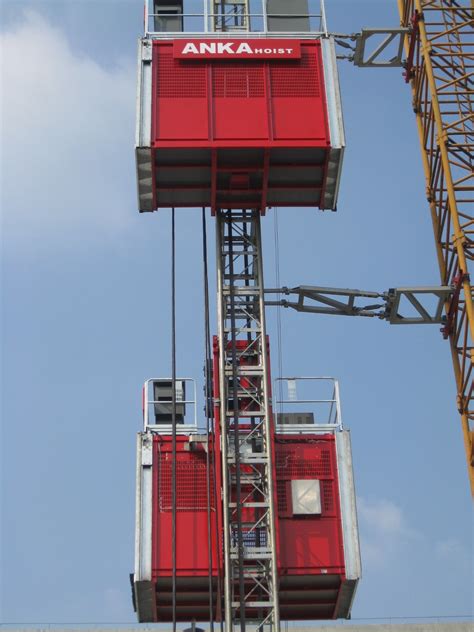 China Construction Building Hoist Driven in Rack and Pinion Hoist - China Construction Hoist and ...