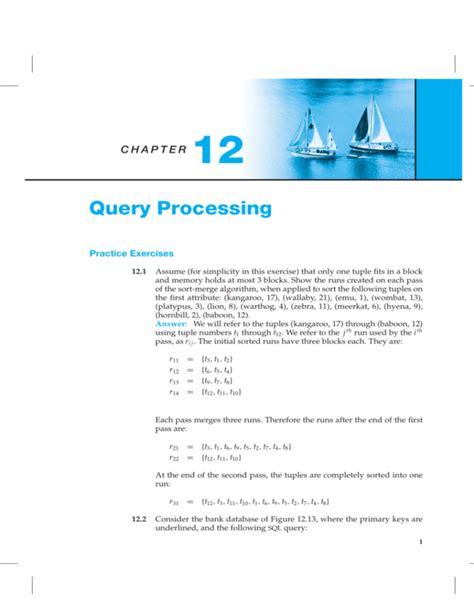 Query Processing