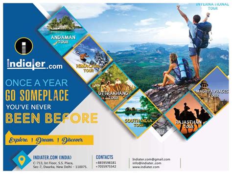 Tour and Travel Flyer Template - Indiater