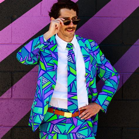 Neon Rave Suit for Men | The Le Tootski