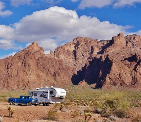 Camping in the Kofa National Wildlife Refuge Arizona