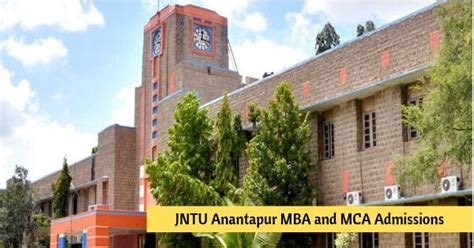 JNTU Anantapur MBA and MCA Admissions 2019 Dates, Eligibility ...