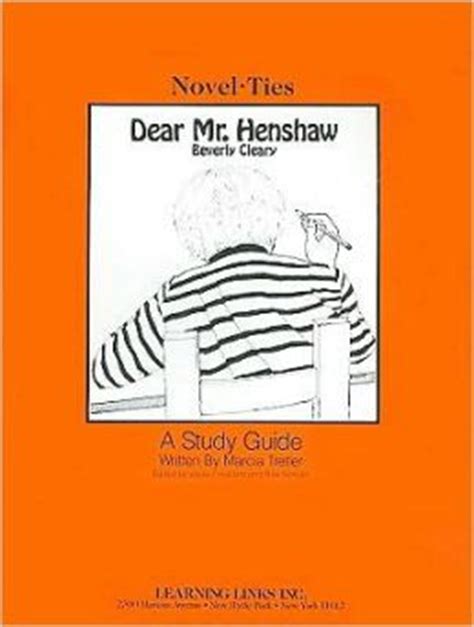 Dear Mr. Henshaw by Marcia Tretler | 9780881220742 | Paperback | Barnes ...