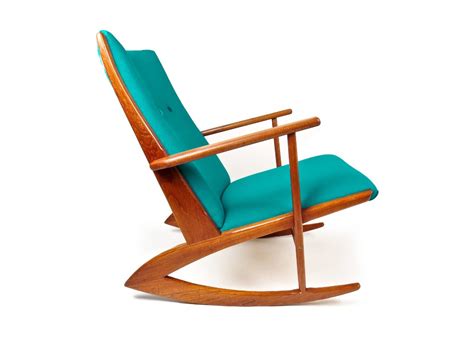 Mid Century Rocking Chair | Danish Armchair | Teak Chair | Alto Stile