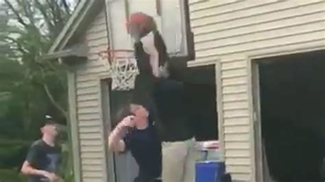 12-Year-Old Lebron James Jr.’s Crazy Dunk During Pick Up Game