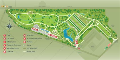 Gardens & Conservatories - Brooklyn Botanic Garden | Botanic garden map, Botanical gardens, Map