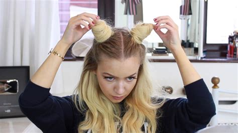 Halloween hair horns tutorial