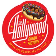 The Hollywood Donut Factory - 2 Donut Bacon Cheeseburger