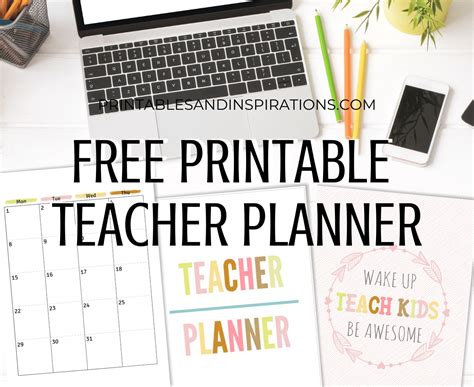 2024 2025 Teacher Planner Free Printable - Printables and Inspirations