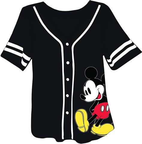 Disney Ladies Mickey Mouse Fashion Shirt - Ladies Classic Mickey Mouse Clothing Mickey Mouse ...