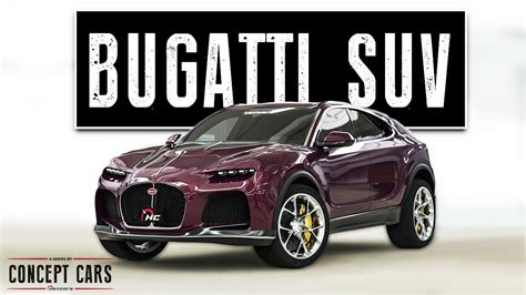 Bugatti SUV Render Concept - if the Lamborghini Urus and Chiron had a ...