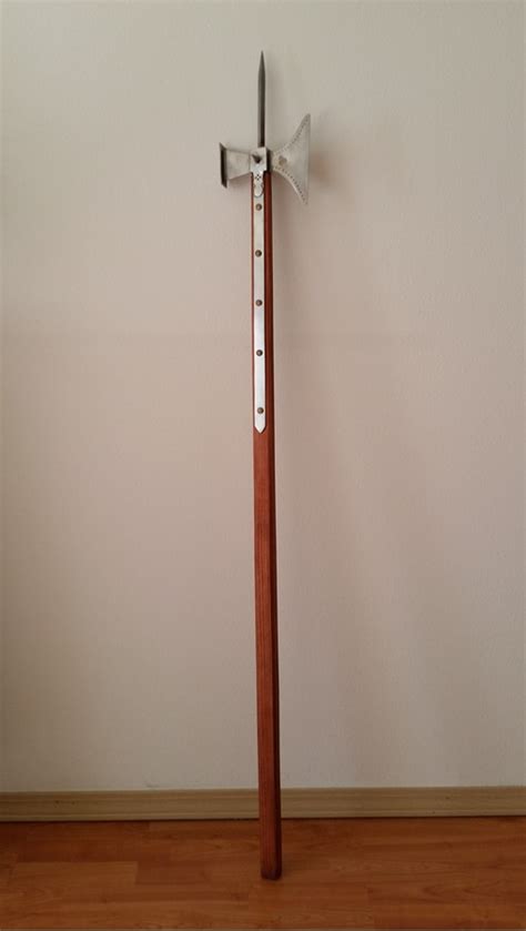 WAB Corner: 15th C. Medieval Pole Axe - Repro Finished