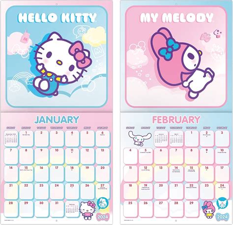 Sanrio Calendar 2024 - Anna Maisey