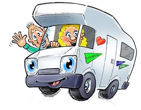 Image result for cartoon campervan pictures | Motorhome, Camper, Cartoon