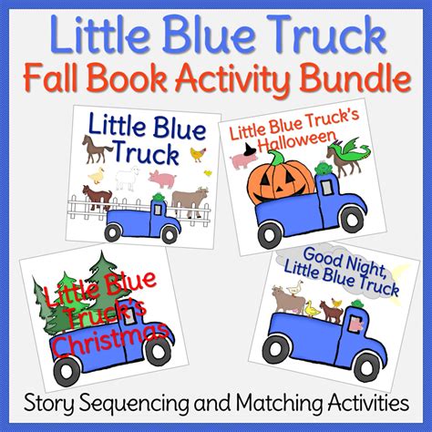 Little Blue Truck Fall Book Activities Bundle - Beyond Mommying