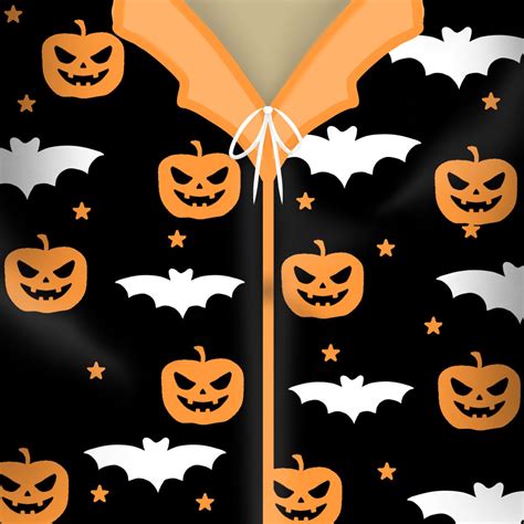 Roblox T-shirt // black and pumpkin bat themed halloween pyjama's 🖤🧡 in ...