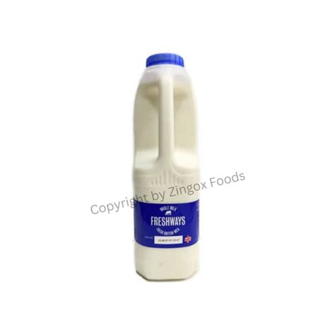 Freshways/Watson milk 2ltr( Local Delivery Only) – Zingox Foods UK