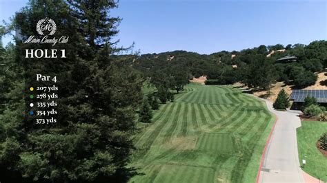 Hole 1 at Marin Country Club - YouTube