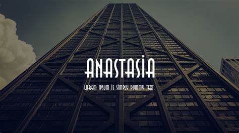 Anastasia Font : Download Free for Desktop & Webfont