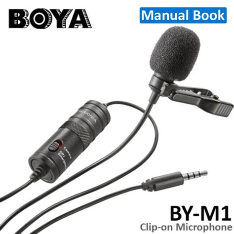 BOYA BY-M1 Manual Book – Visimoda