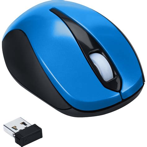 Wireless Optical Laptop Mouse - Blue - AMW06003US: Mice: Targus