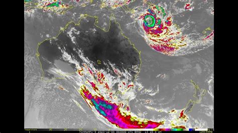 A look at the Himawari 9 satellite imagery on TC Jasper 10 December 23 ...