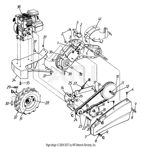 Cub Cadet Rear Tine Tiller Parts | Fasci Garden