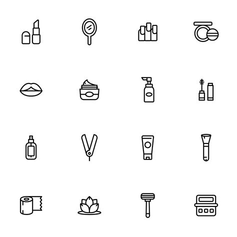 Free Beauty Icons (SVG, PNG)