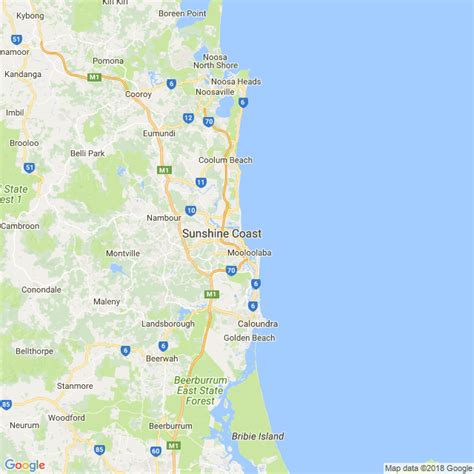 Maroochydore Map Free Download