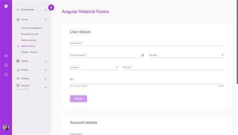 Angular 12 Admin Template | Universal + Bootstrap 4 + Material | Angular Templates