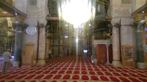 Al-Aqsa Mosque from inside 4k - YouTube