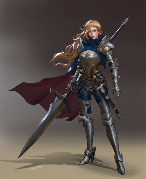 ArtStation - 女骑士