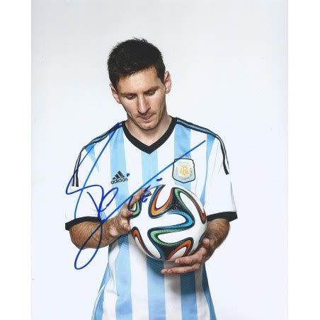 Lionel MESSI Autograph