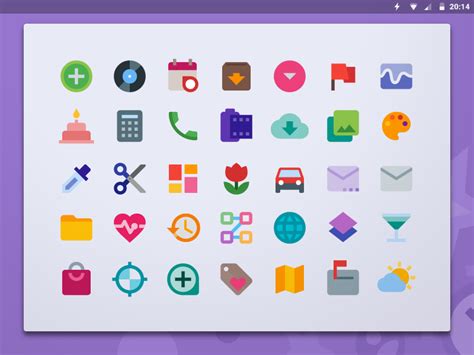 Material Color Icon Set by IconShock & ByPeople on Dribbble