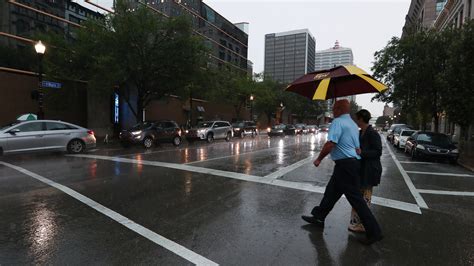 Louisville weather forecast predicts thunderstorms, heavy rain