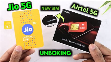 Jio 5G Sim & Airtel 5G Sim Unboxing | Jio 5G Sim - iPhone Wired