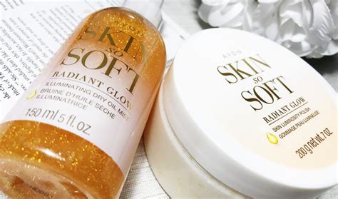 REVIEW: Avon Skin So Soft Radiant Glow Body Care - Prairie Beauty